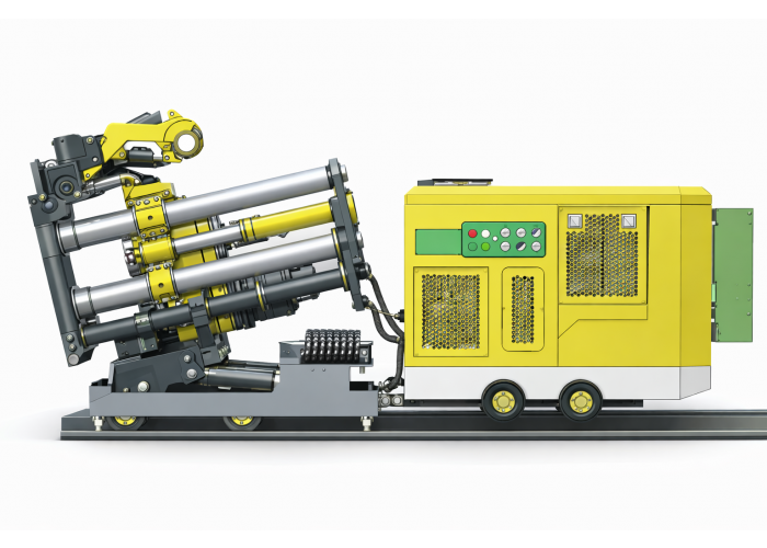 Буровая установка AT-2000T рельсовое шасси